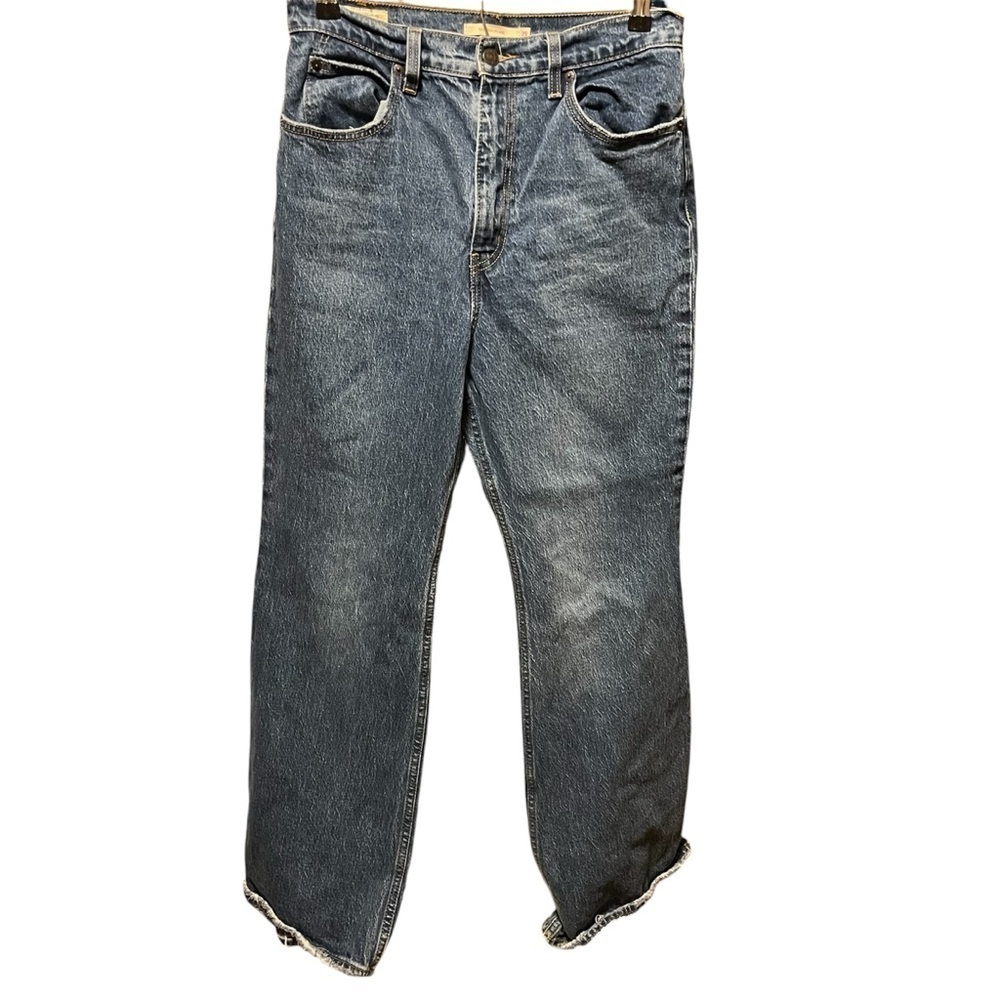 LEVI’S ~ 70s High Flare Women’s Blue Medium Wash Jeans Size 29 - Picture 5 of 13